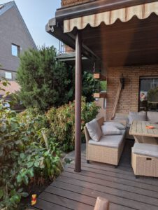 Projekt Terrasse katzensicher machen